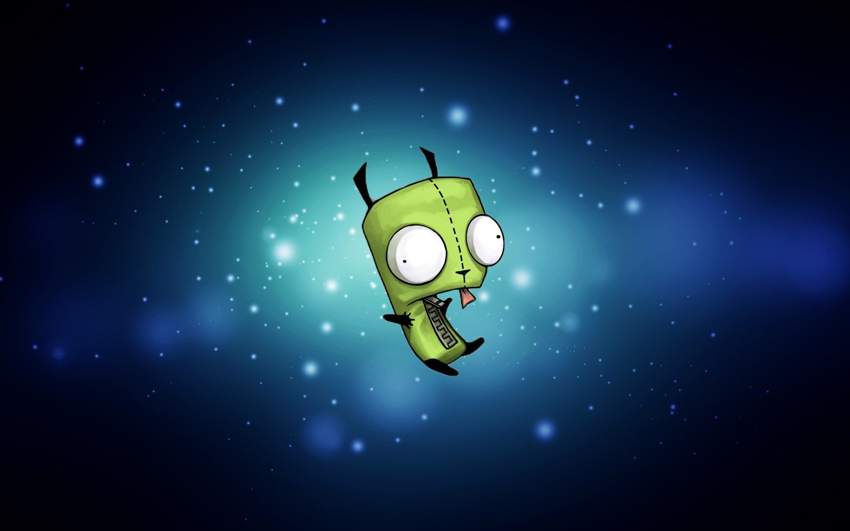 Invader Zim, Nickelodeon, Gir Wallpaper