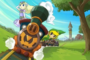 The Legend of Zelda, Spirit Tracks, Train, Link