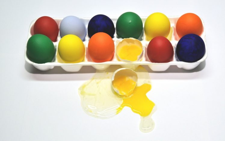 eggs, Colorful HD Wallpaper Desktop Background