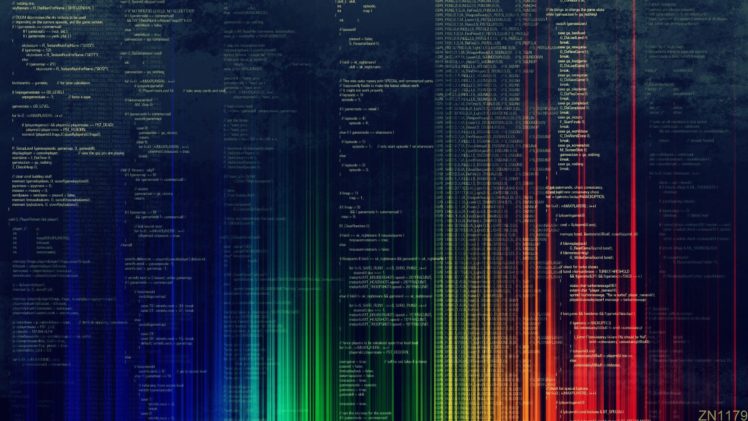 code, Rainbows, Lights, Colorful HD Wallpaper Desktop Background