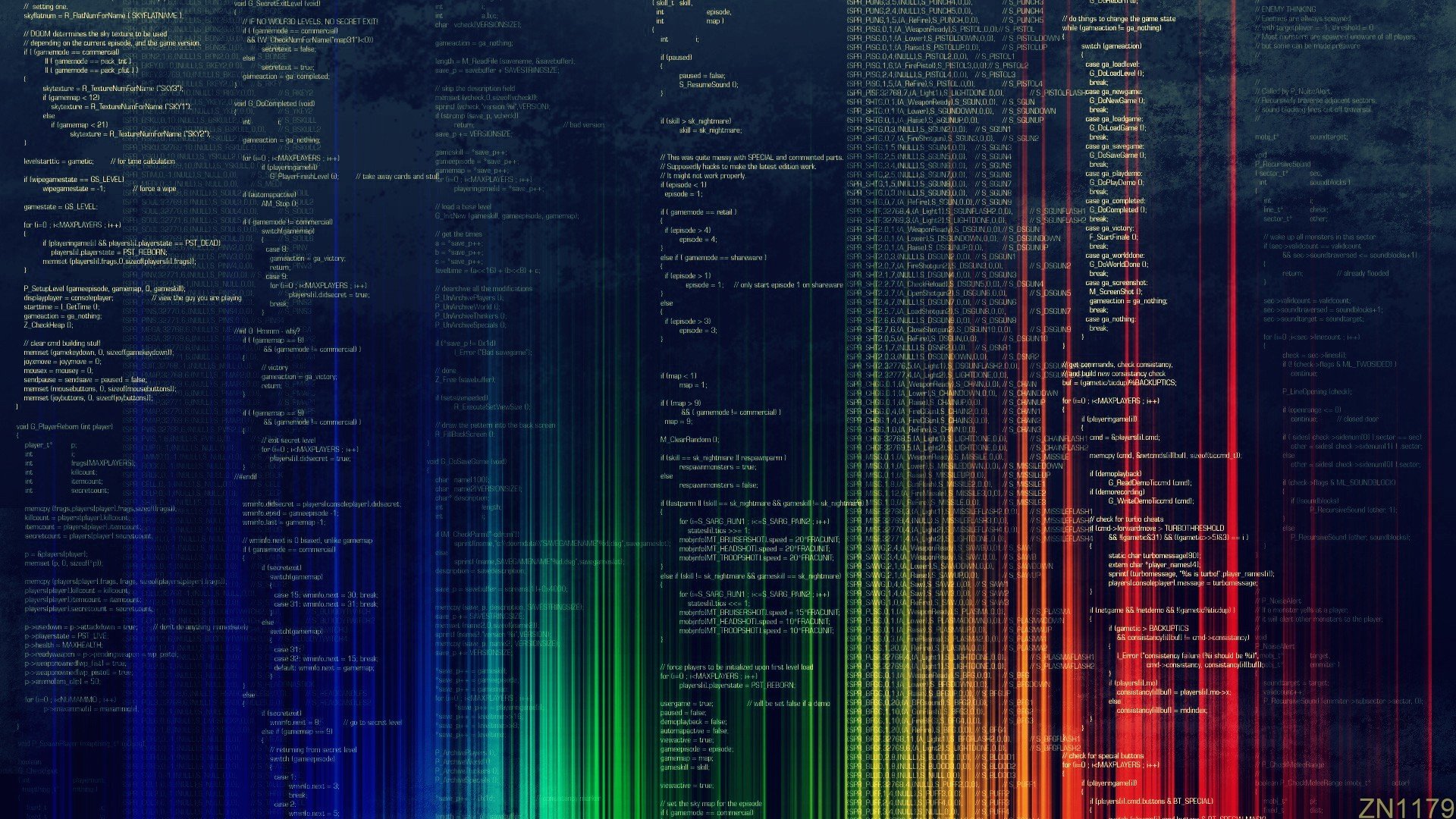 code, Rainbows, Lights, Colorful Wallpaper