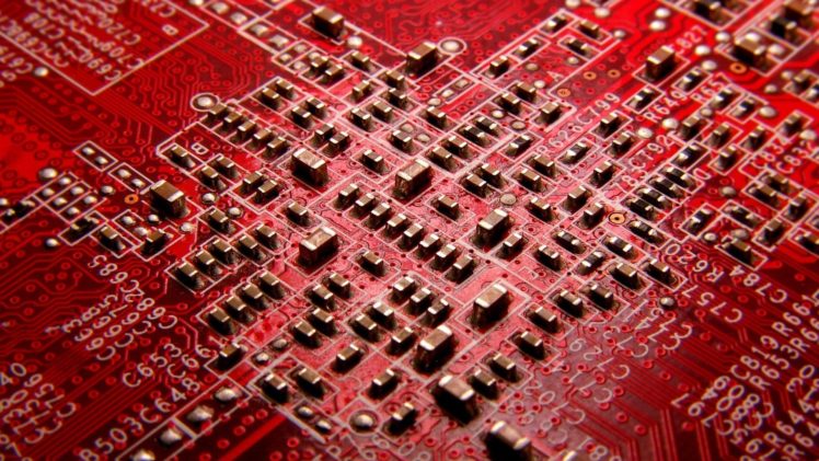 hardware, Red, Circuit boards, PCB HD Wallpaper Desktop Background