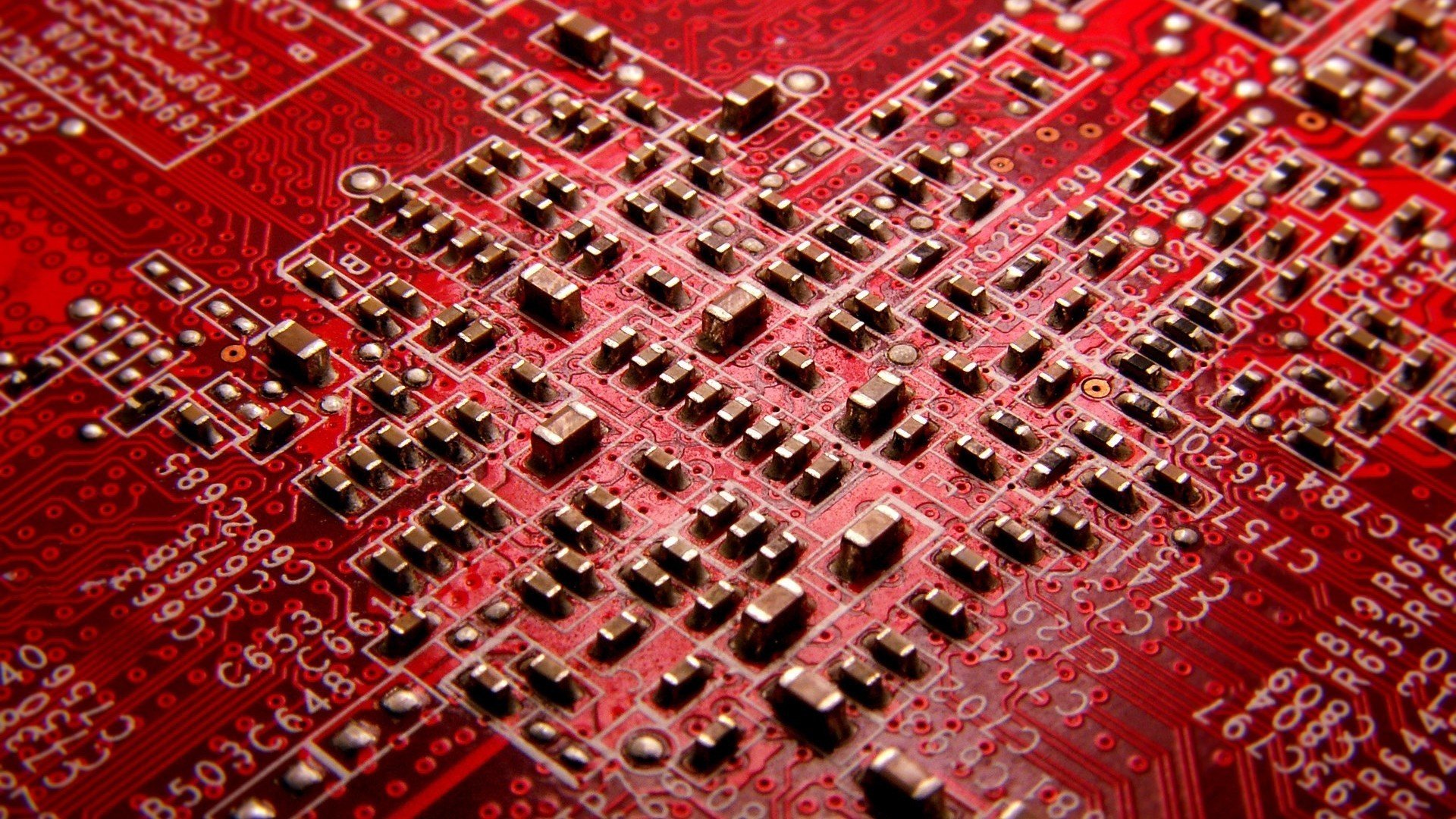 hardware, Red, Circuit boards, PCB Wallpapers HD / Desktop and Mobile
