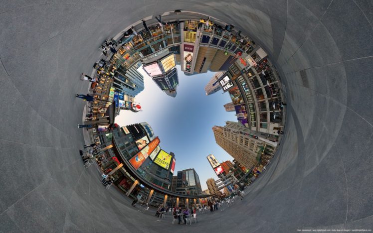 cityscape, Building, Street, Panoramic sphere HD Wallpaper Desktop Background