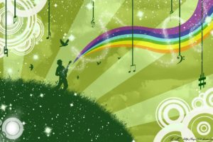 music, Rainbows