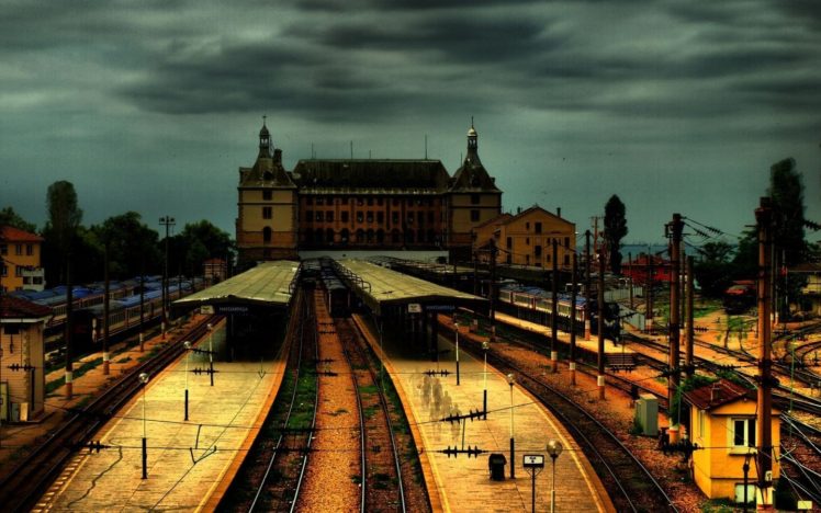 Istanbul, Turkey, Train station, Architecture, Railway HD Wallpaper Desktop Background