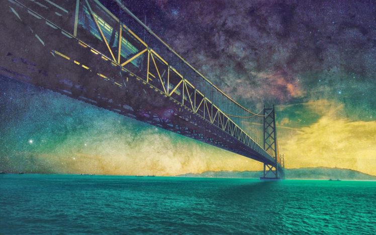 bridge, Water HD Wallpaper Desktop Background