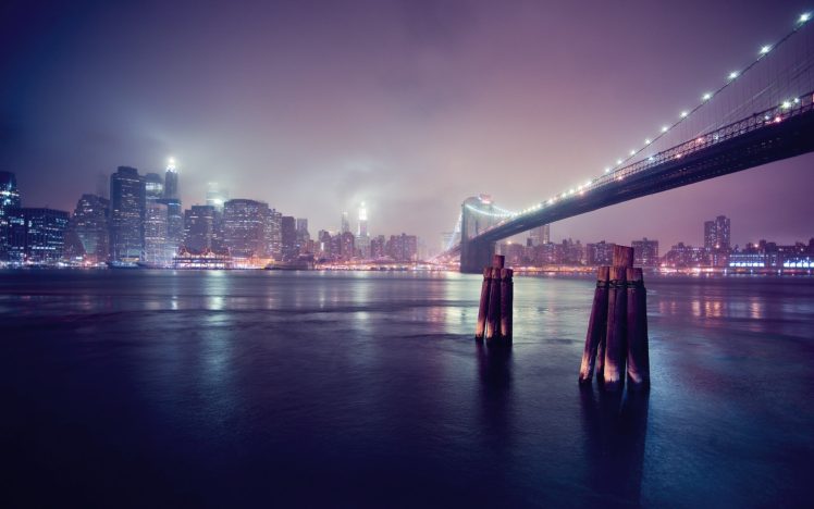 bridge, City, New York City, Brooklyn Bridge HD Wallpaper Desktop Background