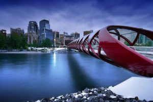 bridge, City, Calgary