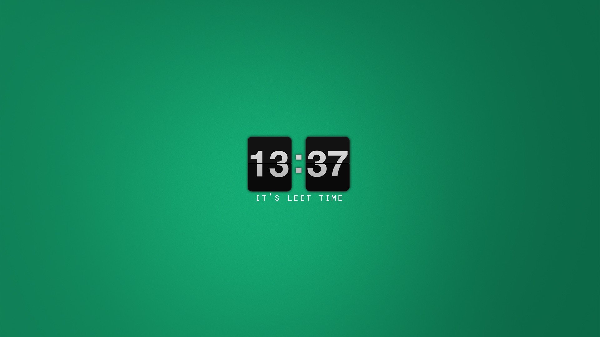 1337, Time Wallpaper