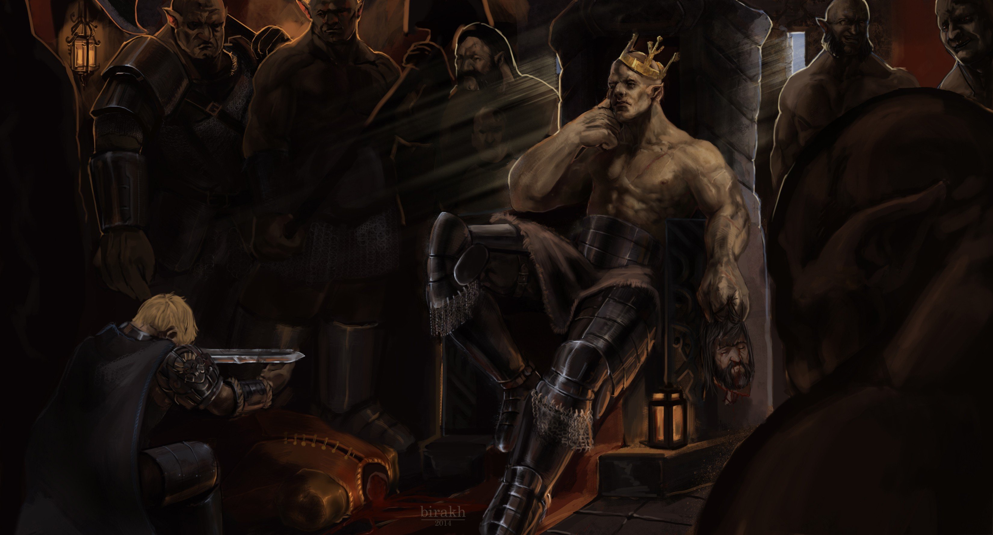 Birakh, Throne Wallpaper
