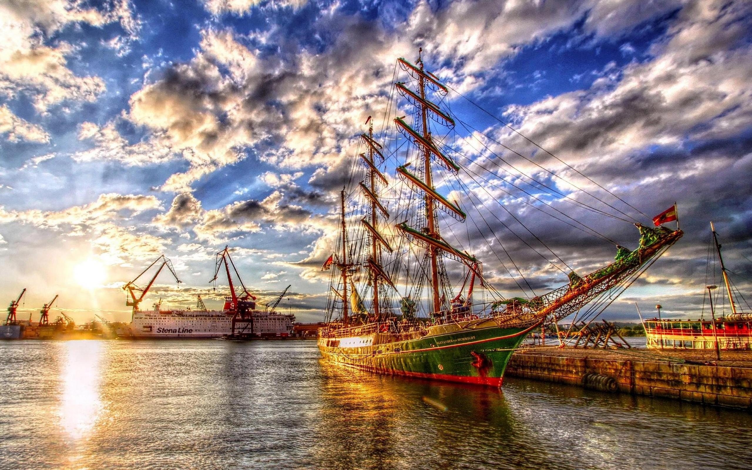 sailing ship Wallpaper