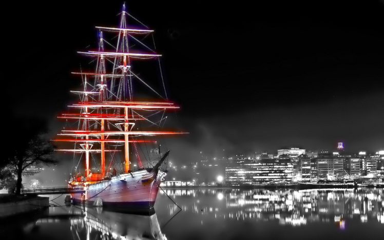 sailing ship HD Wallpaper Desktop Background