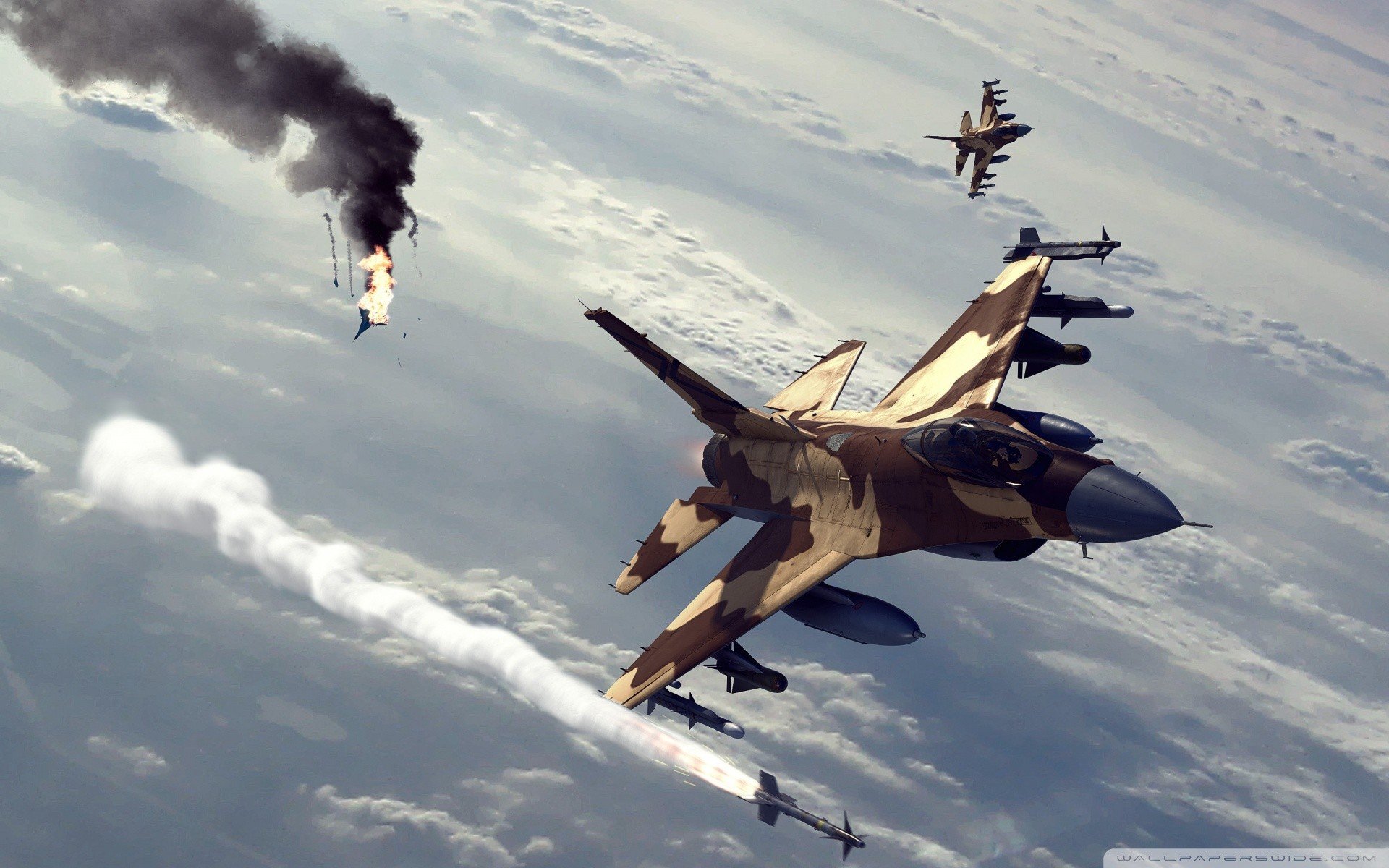 General Dynamics F 16 Fighting Falcon Wallpaper