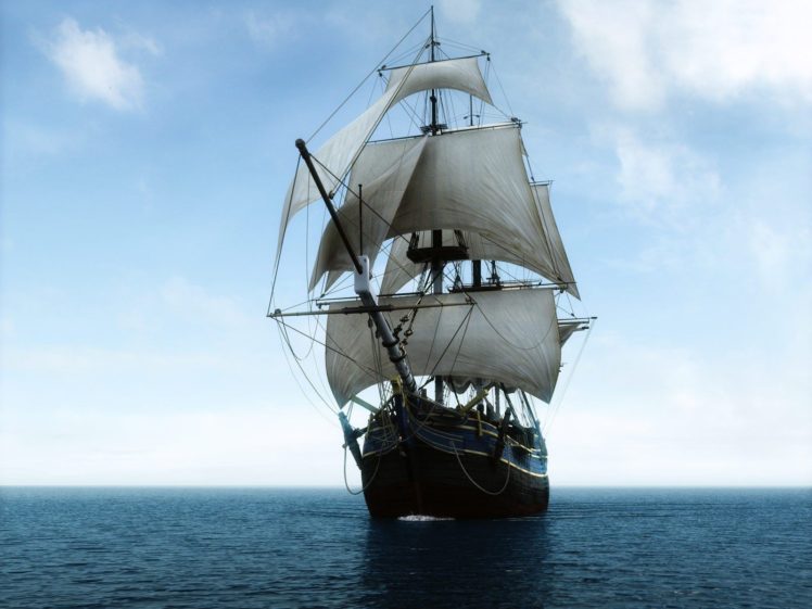 sailing ship, Ship HD Wallpaper Desktop Background