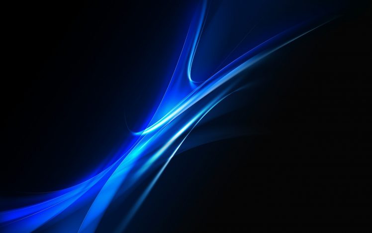 blue, Black background HD Wallpaper Desktop Background