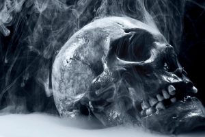 skull, Smoke
