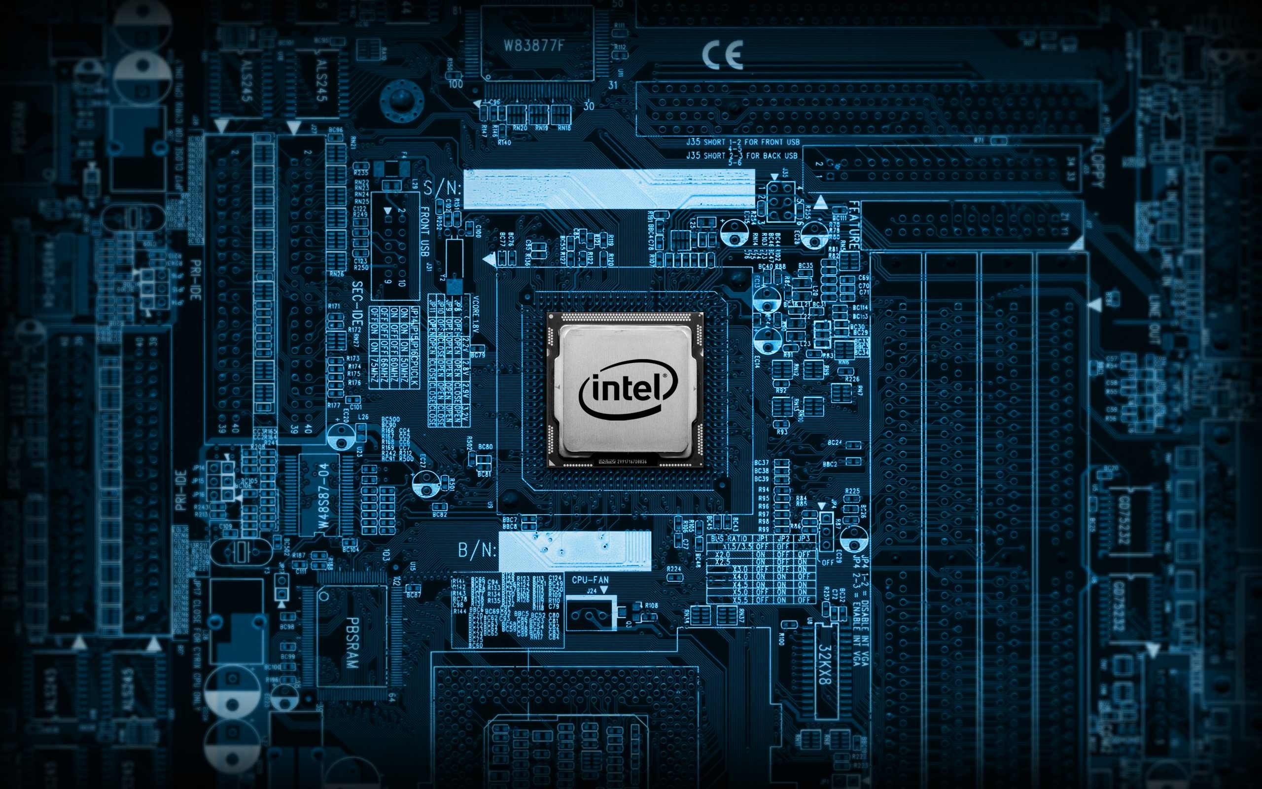 computer, Intel Wallpaper