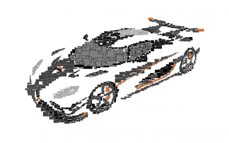 Koenigsegg, Koenigsegg One:1, Minimalism, Vectors HD Wallpaper Desktop Background