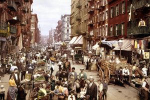 New York City, Colorized photos