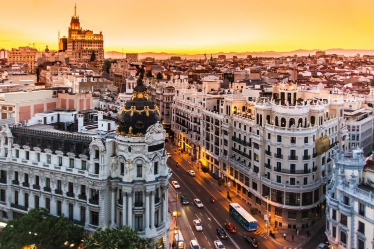 Spain, Cityscape, Building, Road, Madrid HD Wallpaper Desktop Background