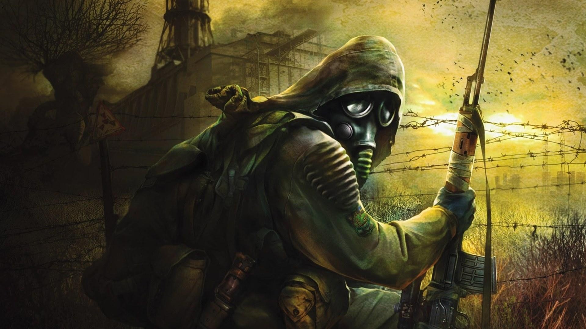 gas masks, S.T.A.L.K.E.R. Wallpaper