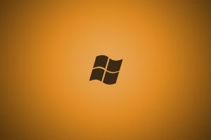Microsoft Windows, Yellow background