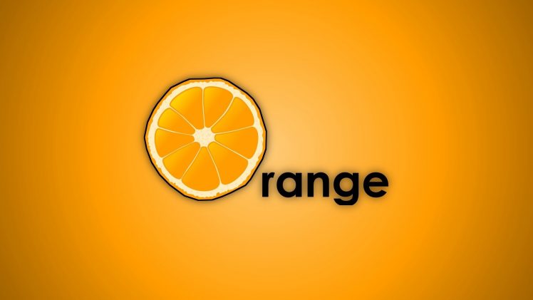 minimalism, Orange, Orange background HD Wallpaper Desktop Background