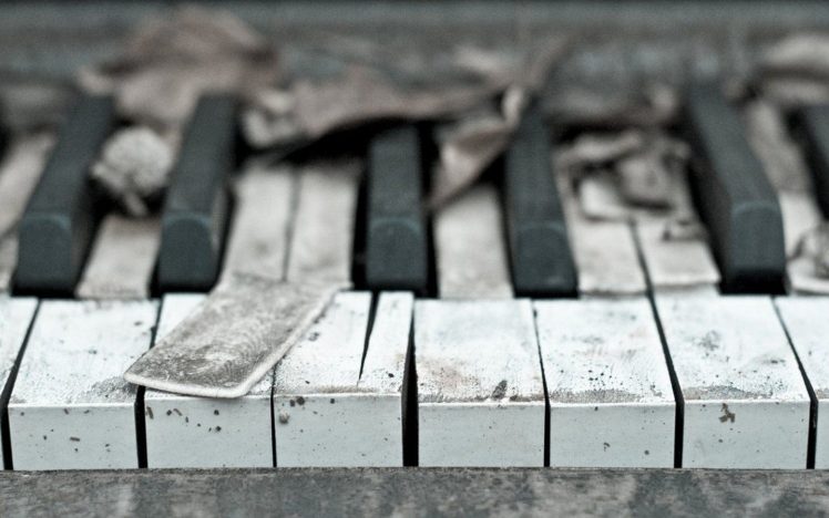 wood, Piano, Abandoned, Broken HD Wallpaper Desktop Background