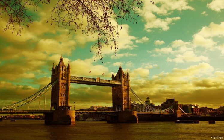 bridge, Tower Bridge, London, Cityscape HD Wallpaper Desktop Background