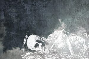 skeleton, Skull and bones, Dead, Gray