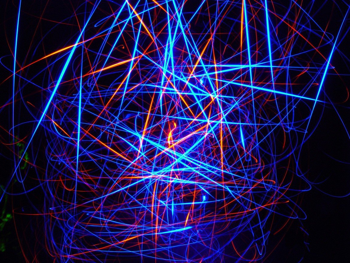 light painting Wallpaper