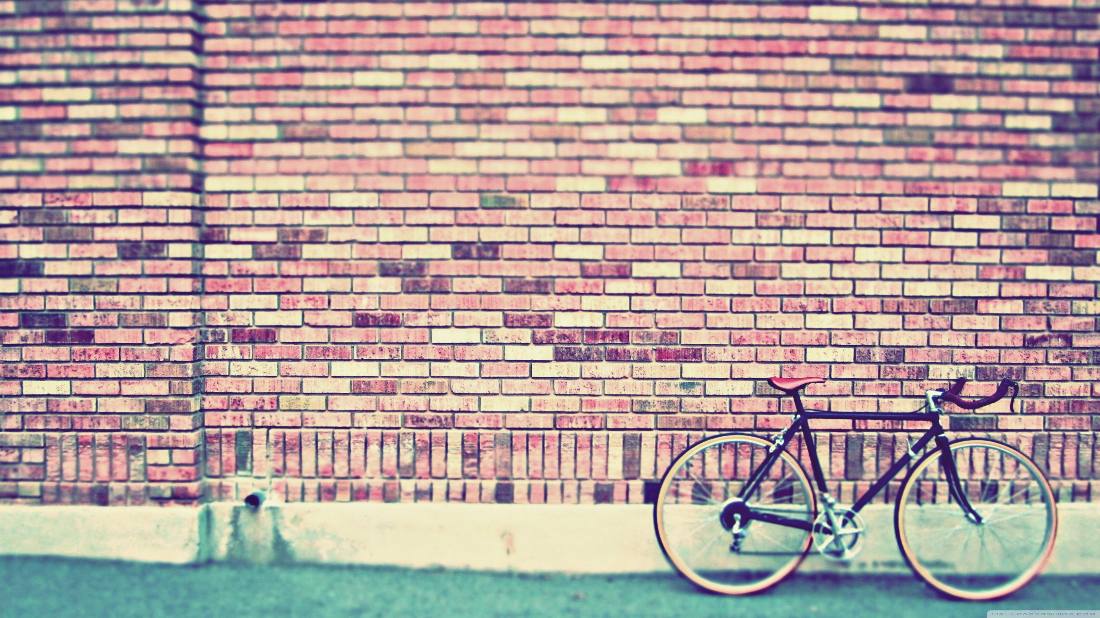 walls, Bicycle Wallpaper