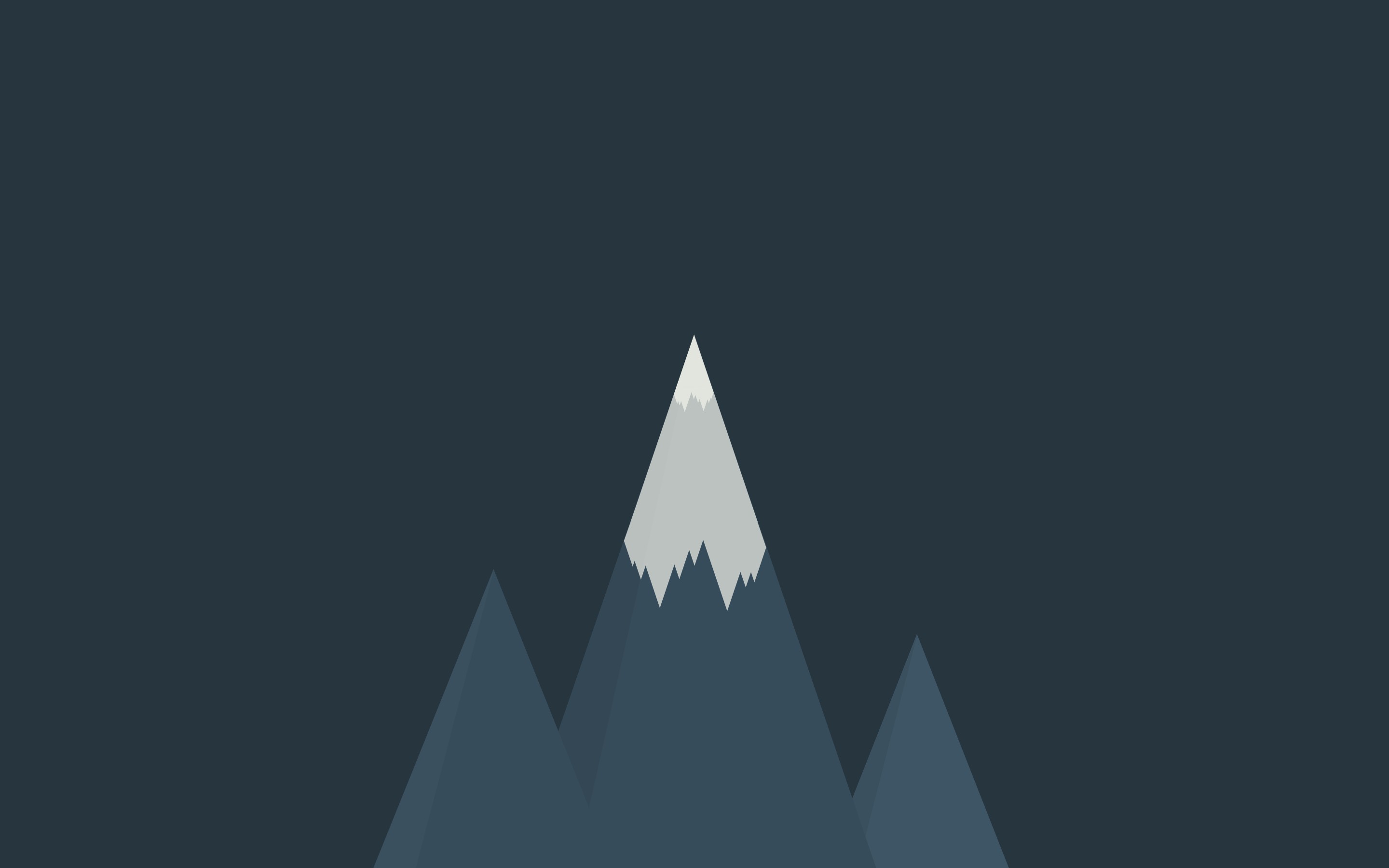 minimalism, Mountain Wallpaper