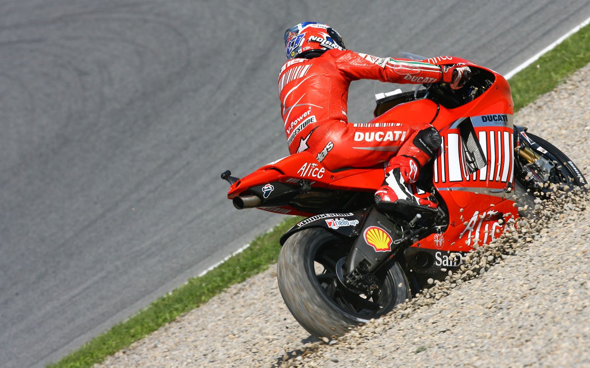 Moto GP, Casey Stoner, Ducati Wallpaper