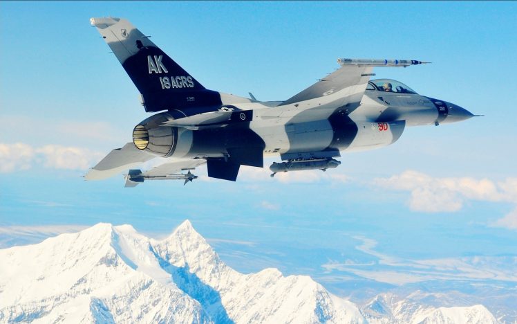 aircraft, General Dynamics F 16 Fighting Falcon HD Wallpaper Desktop Background