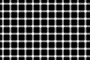 minimalism, Square, Lines, Dots, Black, White, Optical illusion, Monochrome