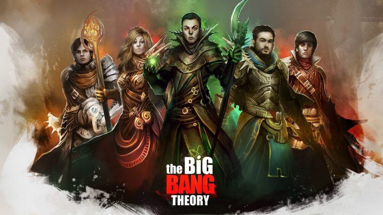 The Big Bang Theory, Drawing HD Wallpaper Desktop Background
