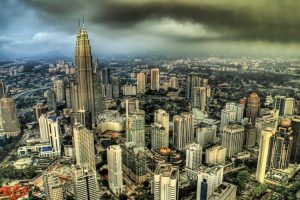 Petronas Towers, Kuala Lumpur, Malaysia, HDR, Cityscape