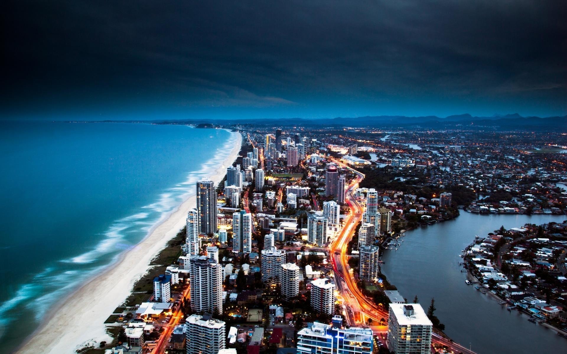 city, Gold Coast, Building, Cityscape Wallpaper