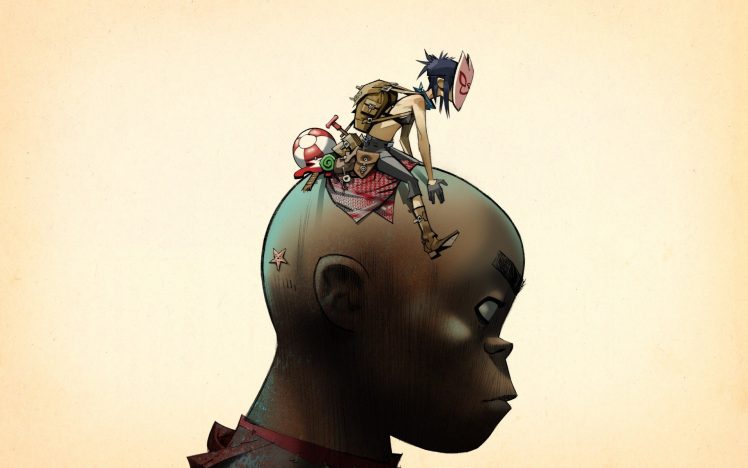 Gorillaz, Noodle, Russel Hobbs, Jamie Hewlett HD Wallpaper Desktop Background