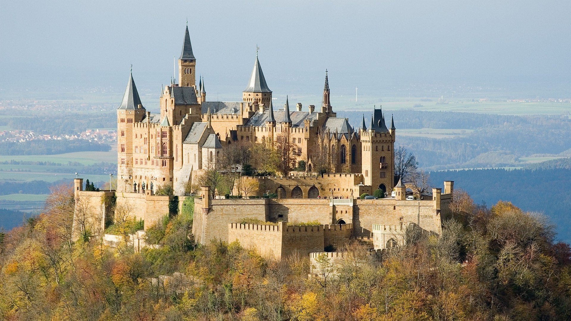 castle, Hohenzollern Wallpaper