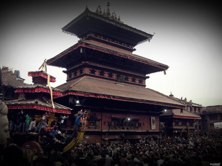 Nepal, Festivals, Culture, Crowds HD Wallpaper Desktop Background