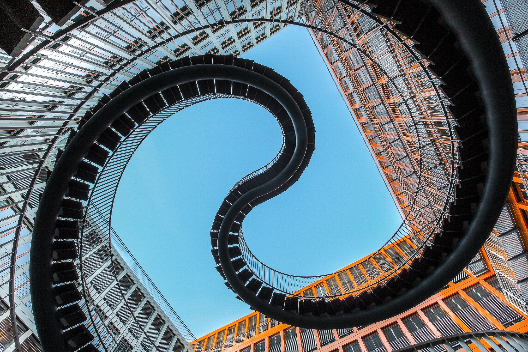 architecture, Stairs, Building Wallpaper