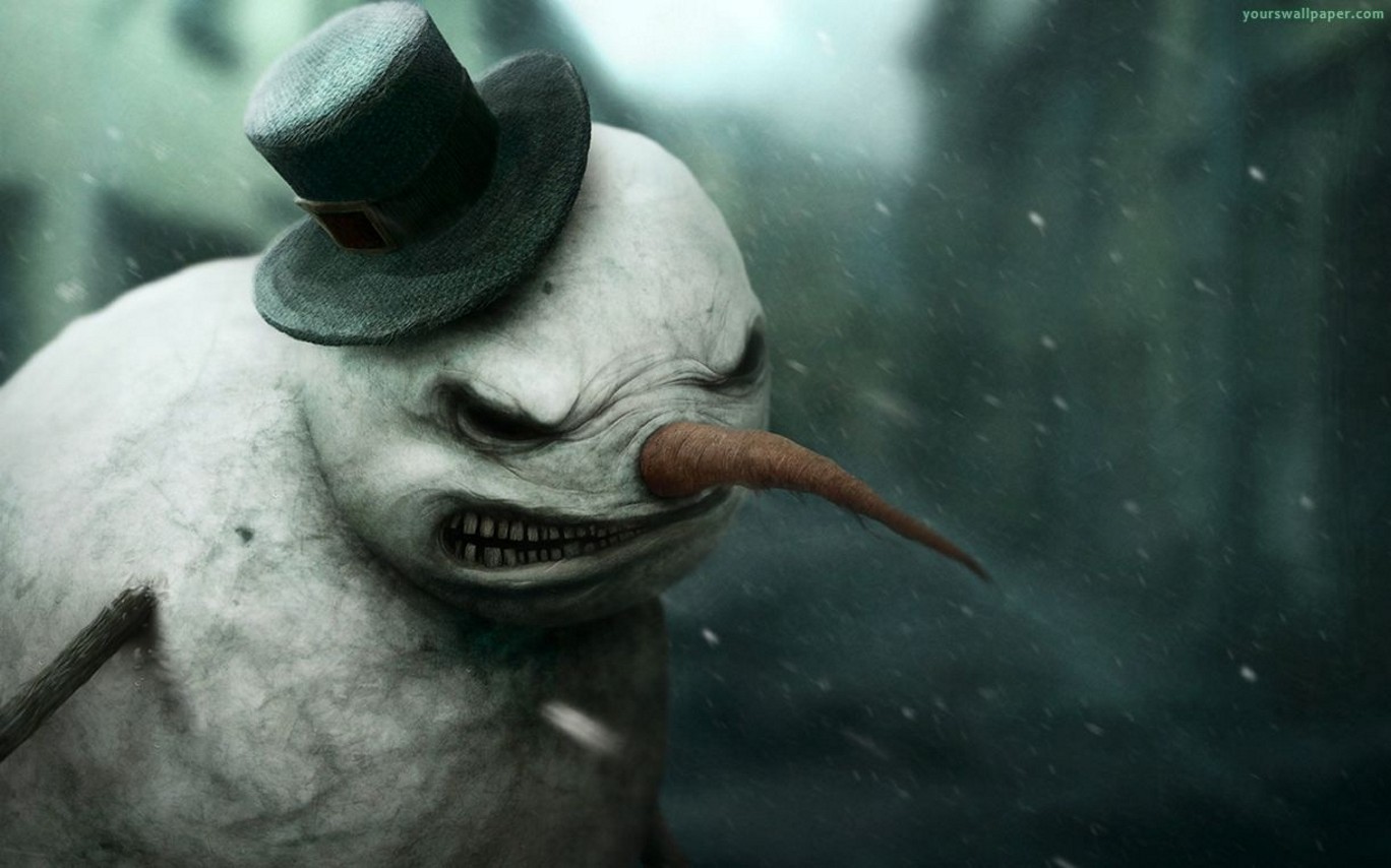 snowman Wallpaper