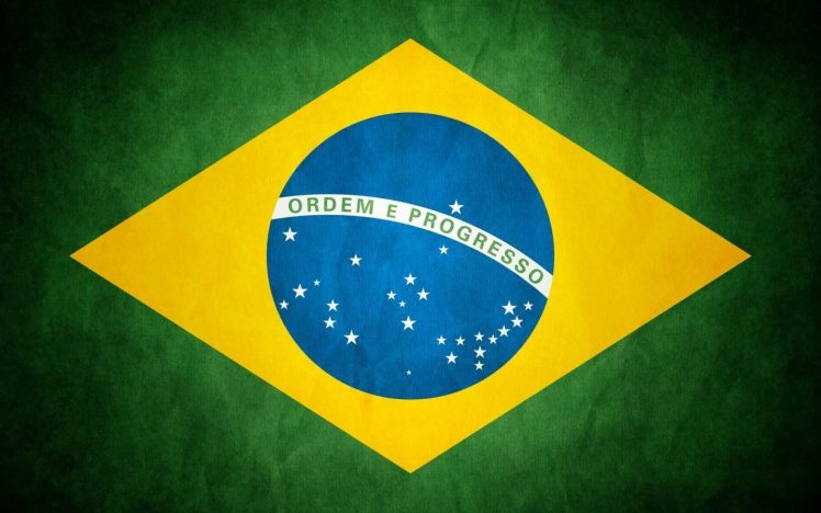 Brazil, Flag HD Wallpaper Desktop Background