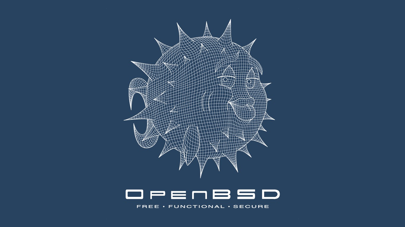 open source, OpenBSD, Unix, Logo Wallpaper