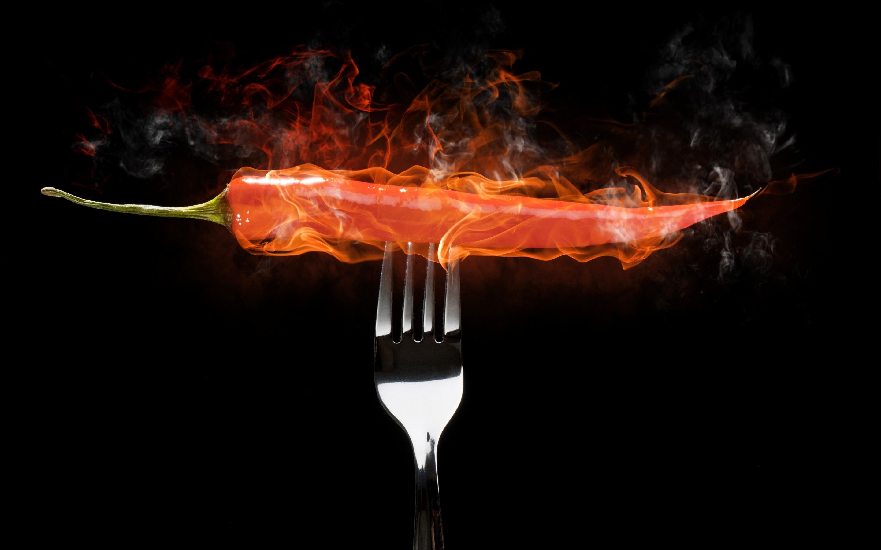 fire, Food, Chilli peppers Wallpaper