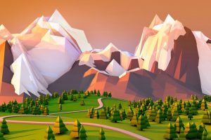 low poly