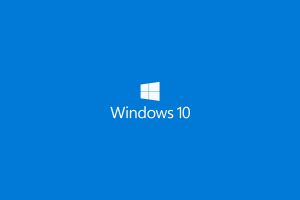 minimalism, Window, Windows 10, Technology, Logo, Blue